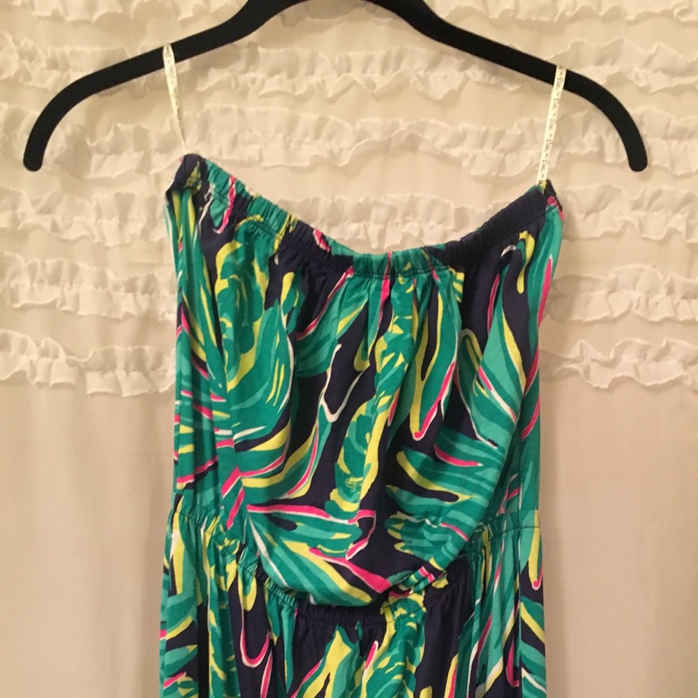 Lilly Pulitzer Strapless Maxi Dress - XS